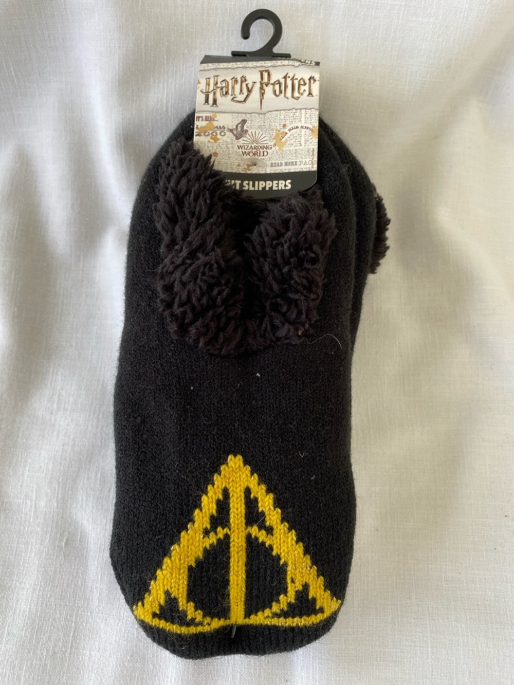 Harry Potter Knit Slippers One Size NWT